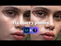 How to fix blurry photos in lightroom and capture one beginners tutorial w comparison