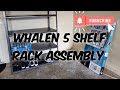 How to: Assemble a Whalen 5 Shelf Rack