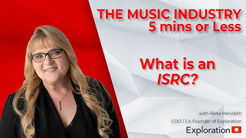 What is an ISRC?  Music Industry - 5 Mins or Less