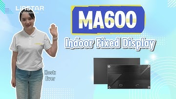 MA600 P1.25 Indoor LED Display | Ultra-Clear 16:9 Visuals Made Easy