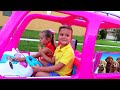 Diana and her Barbie car - Camping adventure Mp3 Song