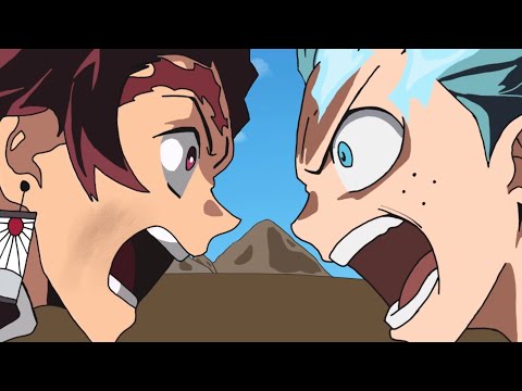 Tanjiro Vs Deku Part 2 L Fan Animation
