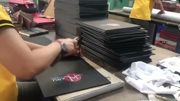 Menu Bìa Da Đẳng Cấp 5 Sao - Thiết Kế Độc Quyền