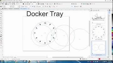Corel Draw Tips & Tricks Docker Tray