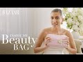 Hailey bieber inside my beauty bag  bazaar uk