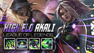 AKALI MONTAGE - HIGH ELO AKALI | Ez LoL Plays [60 FPS]