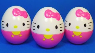 4 Surprise Eggs Kitty!!! Hello Kitty Eggs Surprise Unboxing Toys For Kids For Baby Mymilliontv