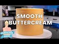 How to Get Perfectly Smooth Buttercream on Your Cake