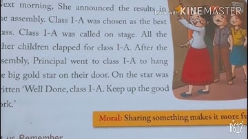 Ecpsss class 1 Moral Science chapter 5 welldone class 1 part 3