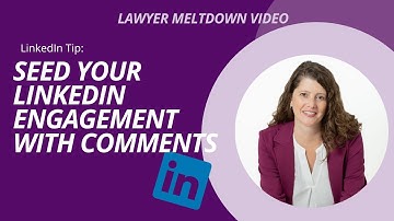 Allison Johs: Seed LinkedIn Post Engagement with Comments
