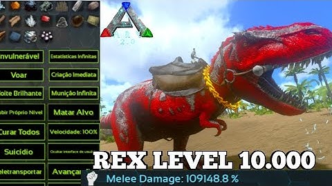 Ark mobile ||Taming Rex level 10.000 (DOMANDO REX LEVEL 10.000