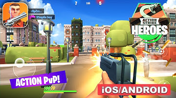 Action Strike Heroes Gameplay Walkthrough (Android, iOS)