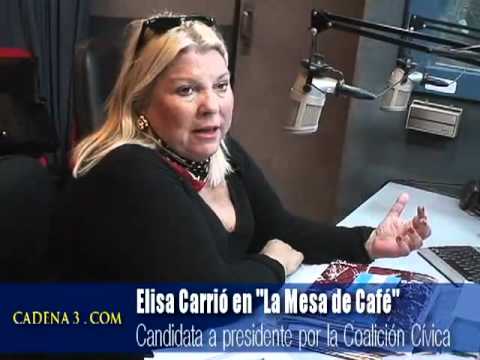 Elisa Lilita Carrio en Cadena 3