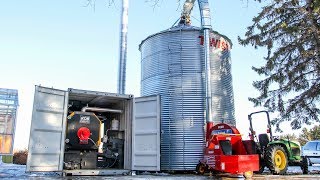 1,000,000 BTU Biomass Boiler System to Heat 40,000sq/ft by Prairie Farm Report 96,402 views 4 years ago 5 minutes, 43 seconds