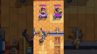 Level 14 Pekka vs level 15 mighty miner #clashroyale #shorts