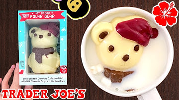 🇷🇴 Hot Cocoa Polar Bear - Trader Joe’s Product Review