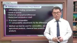 [OECD Tax] Transfer Pricing Methods 1 lecture 2  Kyung Geun Lee