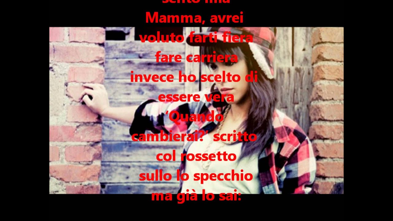 baby K ft. Marracash_TESTO {lyrics by sara212523} YouTube