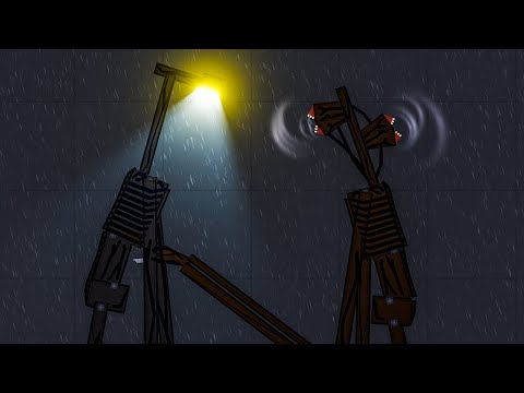 Light Head Vs Siren Head Fights In People Playground