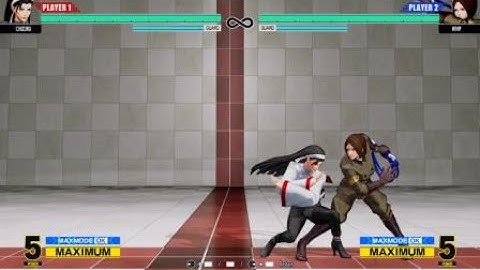 KOF VX hitbox bug