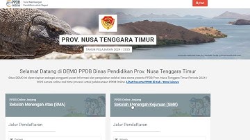 VIDEO TUTORIAL PPDB ONLINE SMK JALUR UMUM TA20242025