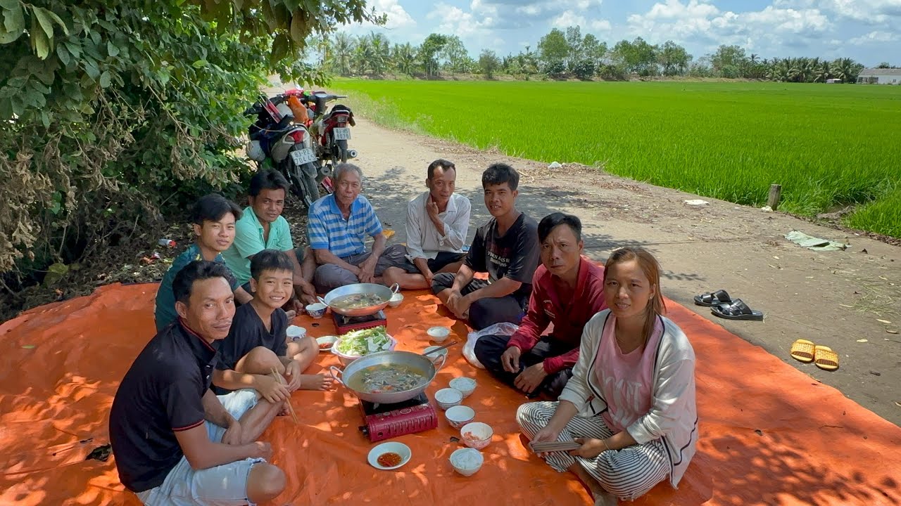 Trúng mánh bể bong bóng bầy Ếch bự ở đường kênh Vườn Bưởi VXĐ 