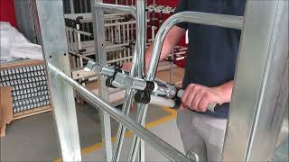 Lean Manufacturing - 4Lean - Portic Wagon locking System
