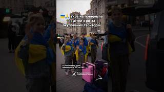 Україна повернула 11 дітей з рф та окупованих територій
