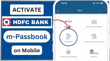 Activate HDFC m-Passboook on your Mobile | Check your HDFC passbook online from Mobile