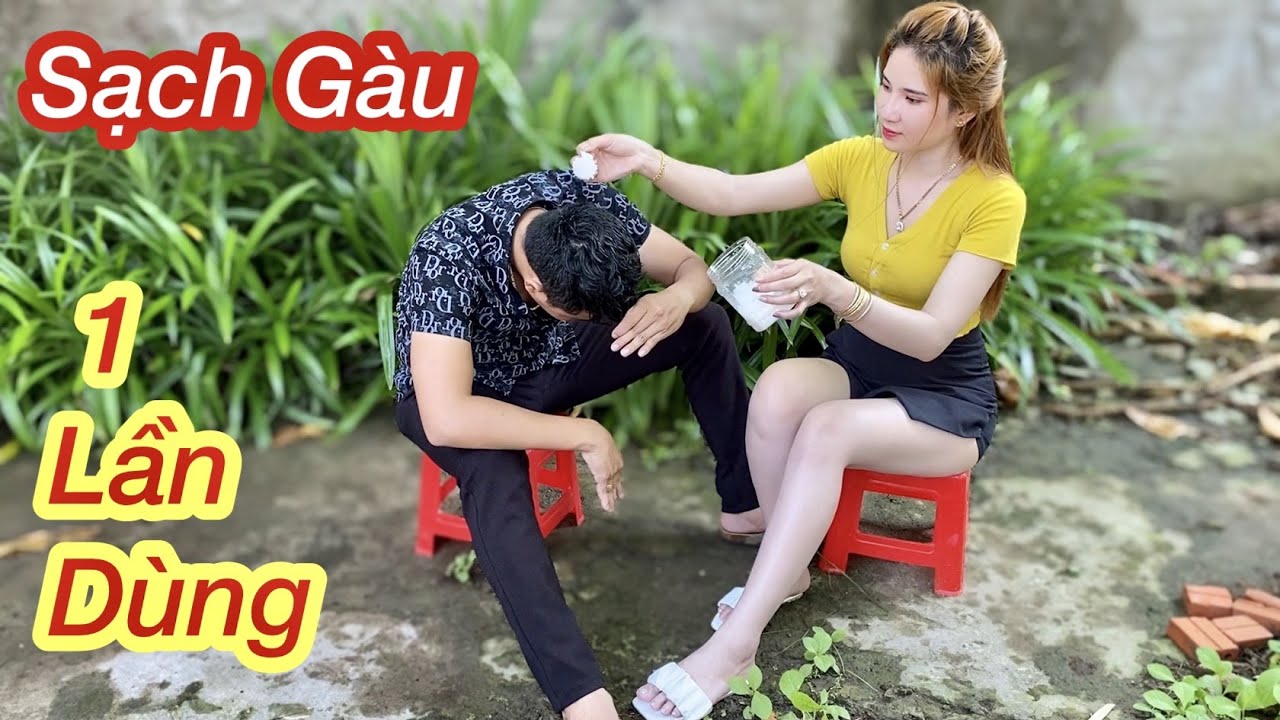 Gàu Biến Mất Sau 1 Lần Dùng Cách Này/ Cách Trị Gàu Tại... - youtube