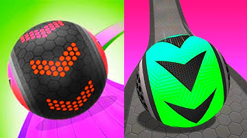 Going Ball vs Rolling Ball Sky Escape  Walkthrough ,iOS Android Colour Run New Update (Part : 130)