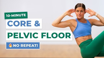 10-Minute Deep Core & Pelvic Floor Workout | No Repeat, No Equipment