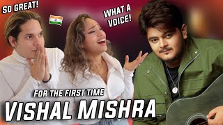 I'M OBSESSED with his voice🙃 | Waleska & Efra react to Vishal Mishra for the first time