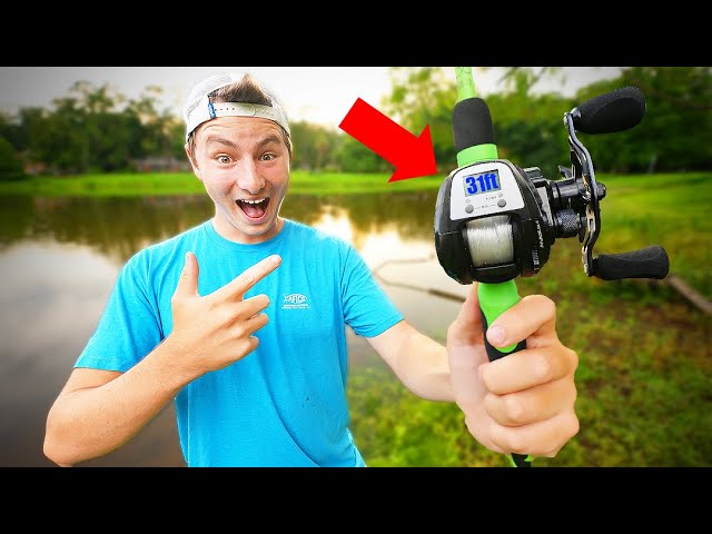 World's Craziest ELECTRONIC Baitcaster Fishing Reel (DOES IT WORK