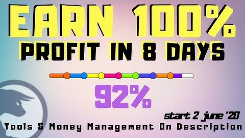 100% Profit in 8 Days | 92% Done | start 2 june 