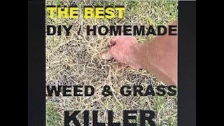 DIY 👀Homemade Weed and Grass Killer🔫 Dirt Cheap mix Environmentally friendly mix !!!👉👍