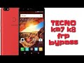 Tecno k7k8 frp lock 70 bypass google reset 2018 youtube