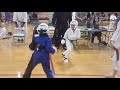 Mila&#39;s winning fight at today&#39;s karate tournament