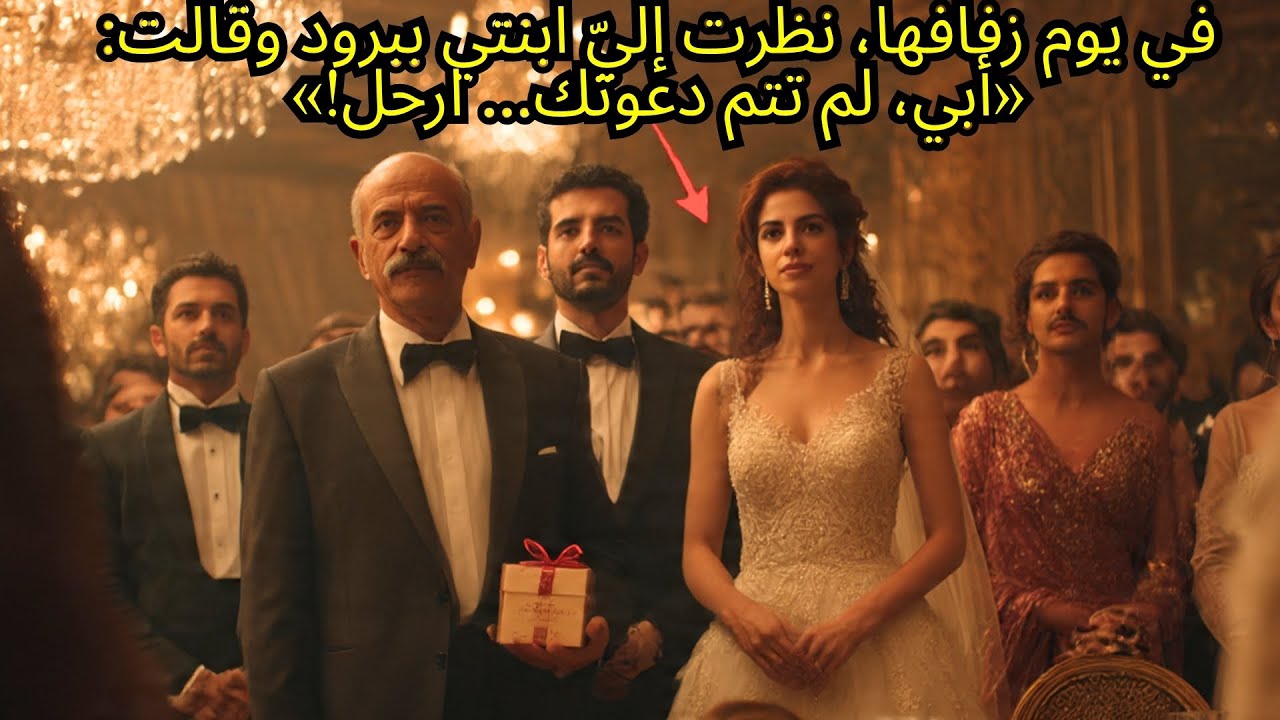 في يوم زفافها، نظرت إليّ ابنتي ببرود وقالت: «أبي، لم تتم دعوتك... ارحل!» (قصة حقيقية مؤلمة)