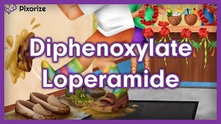 Loperamide vs Diphenoxylate Mnemonic for USMLE