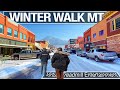 Snowy Virtual Walking Tour through Livingston, MT