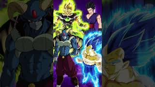 Who is stronger | Broly VS Gohan VS Moro VS Vegeta #short  #dbs #sdbh