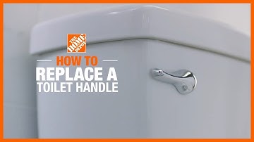 How to Replace a Toilet Handle | Toilet Repair | The Home Depot