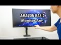 The Best Monitor Arm For My Ultrawide Monitor? - Amazon Basic Monitor Arm Mount