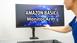 The Best Monitor Arm For My Ultrawide Monitor? - Amazon Basic Monitor Arm Mount