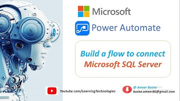 Microsoft Power Automate Tutorials || Module 5 : How to Build a flow to connect Microsoft SQL Server