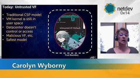 Netdev 0x14 - Security and Control of SR-IOV