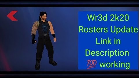 How to download Wr3d 2k20 for Android/💯 percent working/link in description/working for 1gb ram