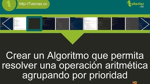 operadores – pseudocodigo (prioridad aritmética)