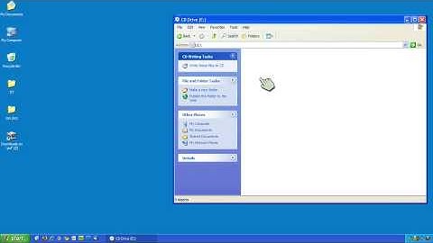 How to burn a CD on Windows XP